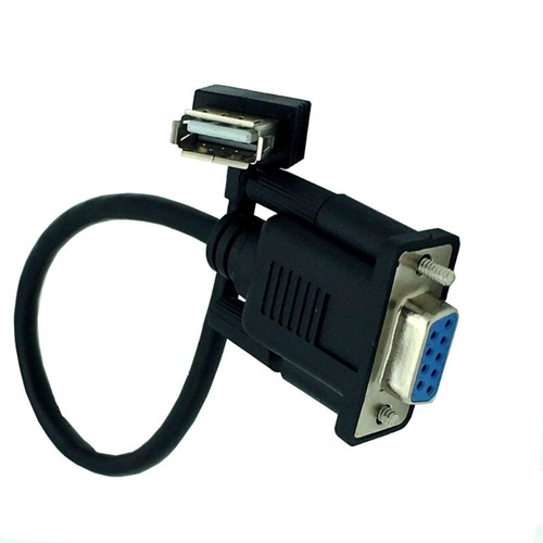 Efficient RS232 DB9 Female Serial To USB Female Converters Cable for Computer - Afbeelding 4 van 8
