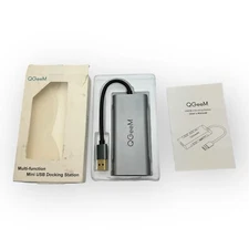 QGeem 7 in 1 Multi-function Mini USB to HDMI Adapter USB3.0 SD  Docking Station