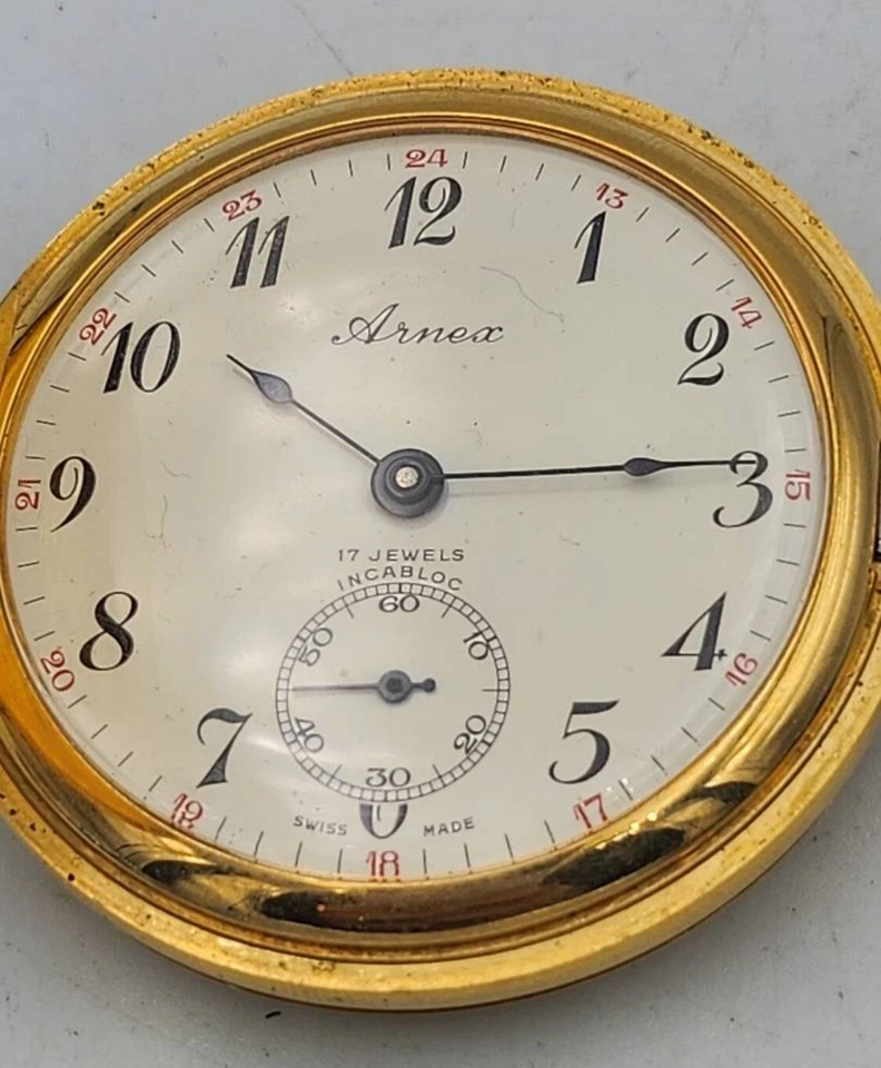 Reloj Bolsillo Peugeot Incabloc 17 Joyas Hecho en Suiza Caballo Jockey Caballos Raro Foto 3 de 4