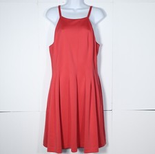 Calvin Klein Womens Size L Pink Spaghetti Strap Dress