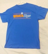 Dallas Mavericks Whatamav Shirt Blue XL Extra Large 2024 Whataburger Promo Mavs