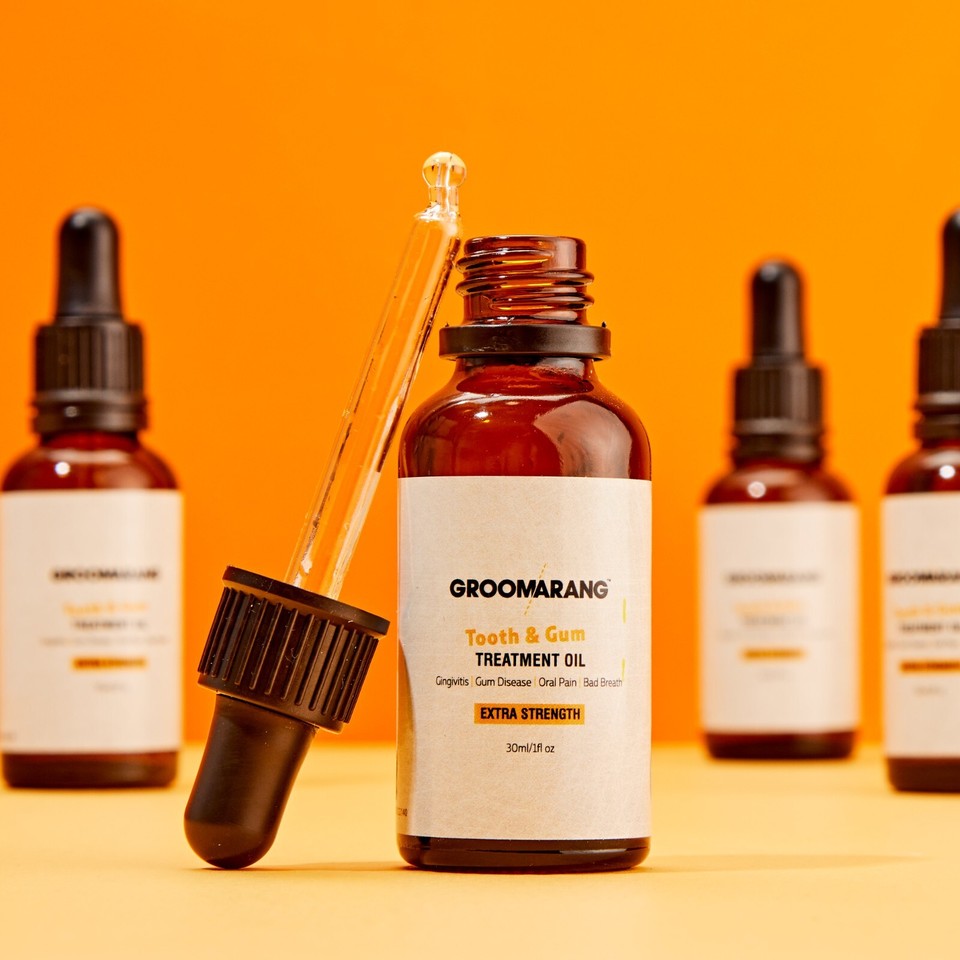 POTENT GUM DISEASE TREATMENT & METALLIC TONGUE SCRAPER BAD BREATHE CURE