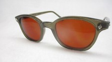 Pentax Hoya Sunglasses Horn Rim Style Dark Gr...