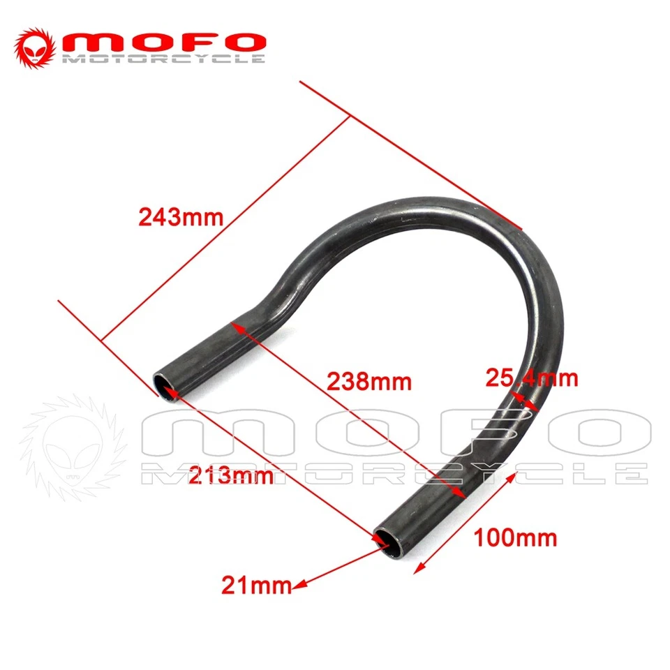 Aro de asiento trasero gris plateado para motocicleta Upswept Café Racer para Suzuki Yamaha Honda Foto 2 de 4