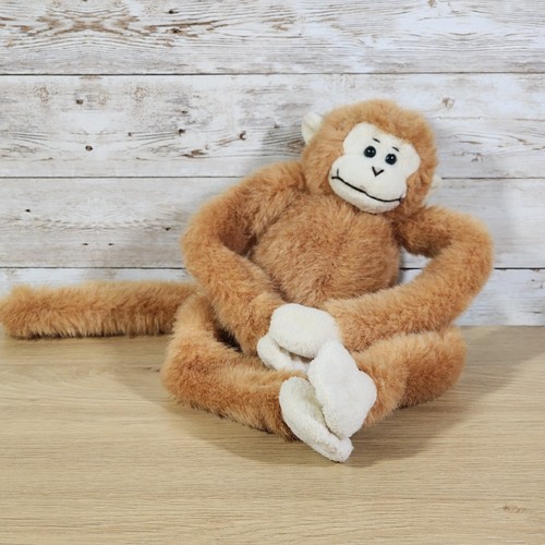 Fiesta Hanging Monkey Plush Toy 17" Hanging Stuffed Animal Toys - Picture 2 of 7