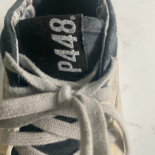 Sneakers donna P448 multicolore in pelle grossa taglia EU 36 designer lusso autunno - Foto 10 di 13
