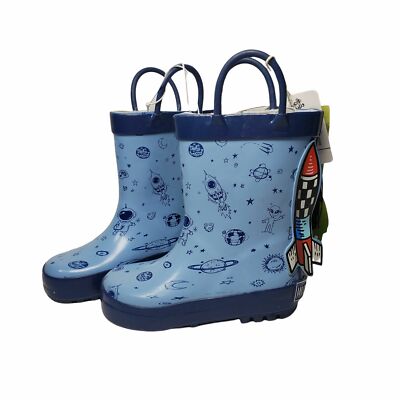 NWT Mucky Wear 3D Rocket1 Loop Rain boots Size 5T
