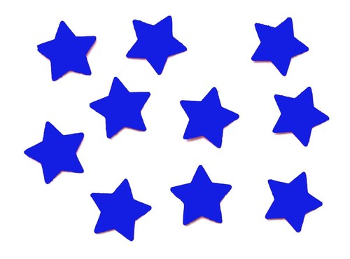 10x Bügelbild Bügelbilder Aufnäher Miniblings 50mm FLOCK Sterne Stern Star XL - Picture 2 of 15