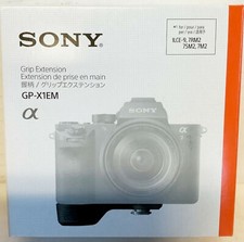 NEW Sony GP-X1EM Grip Extension Black for a9 a7 II a7R II a7S II a7 III a7R III
