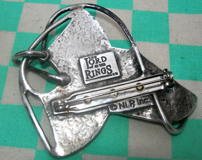 NLP Inc The Lord of the Rings - Broche de la Lorien - Elven Green Leaf