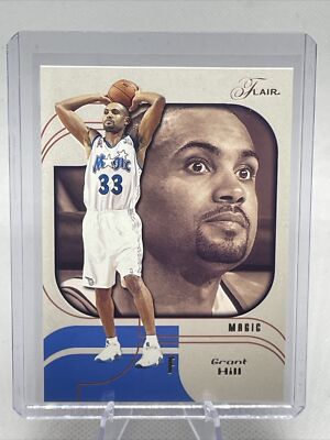 2002-03 Flair #48 Grant Hill Duke NBA HOF NM+ | eBay
