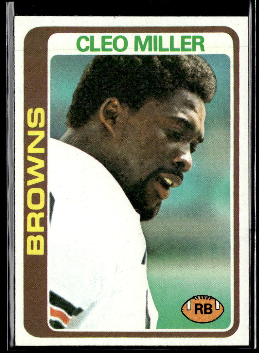 1978 Topps #394 Cleo Miller | eBay