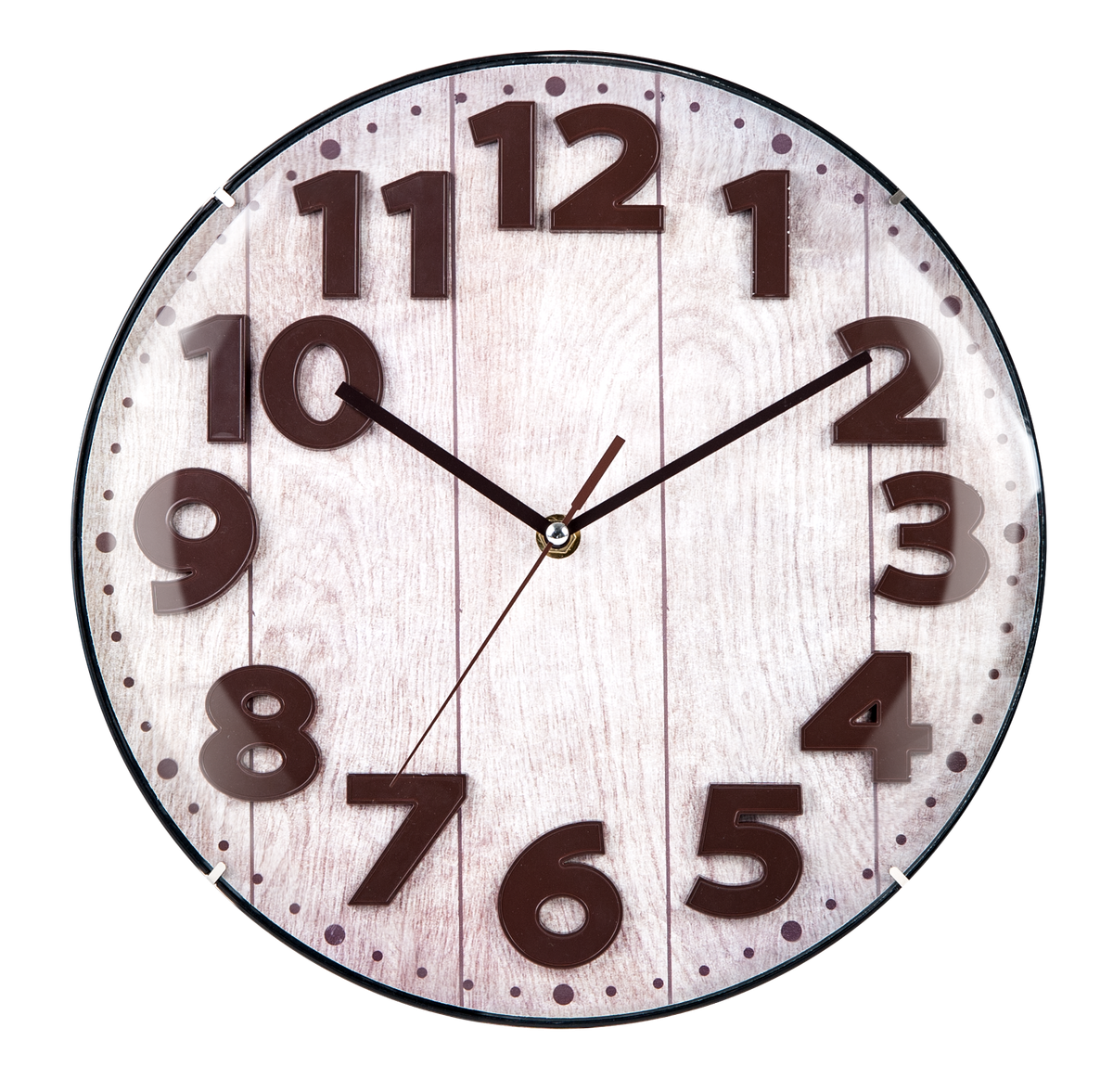 Technoline WT 7430 Quartz Lifestyle Wanduhr, gewölbte