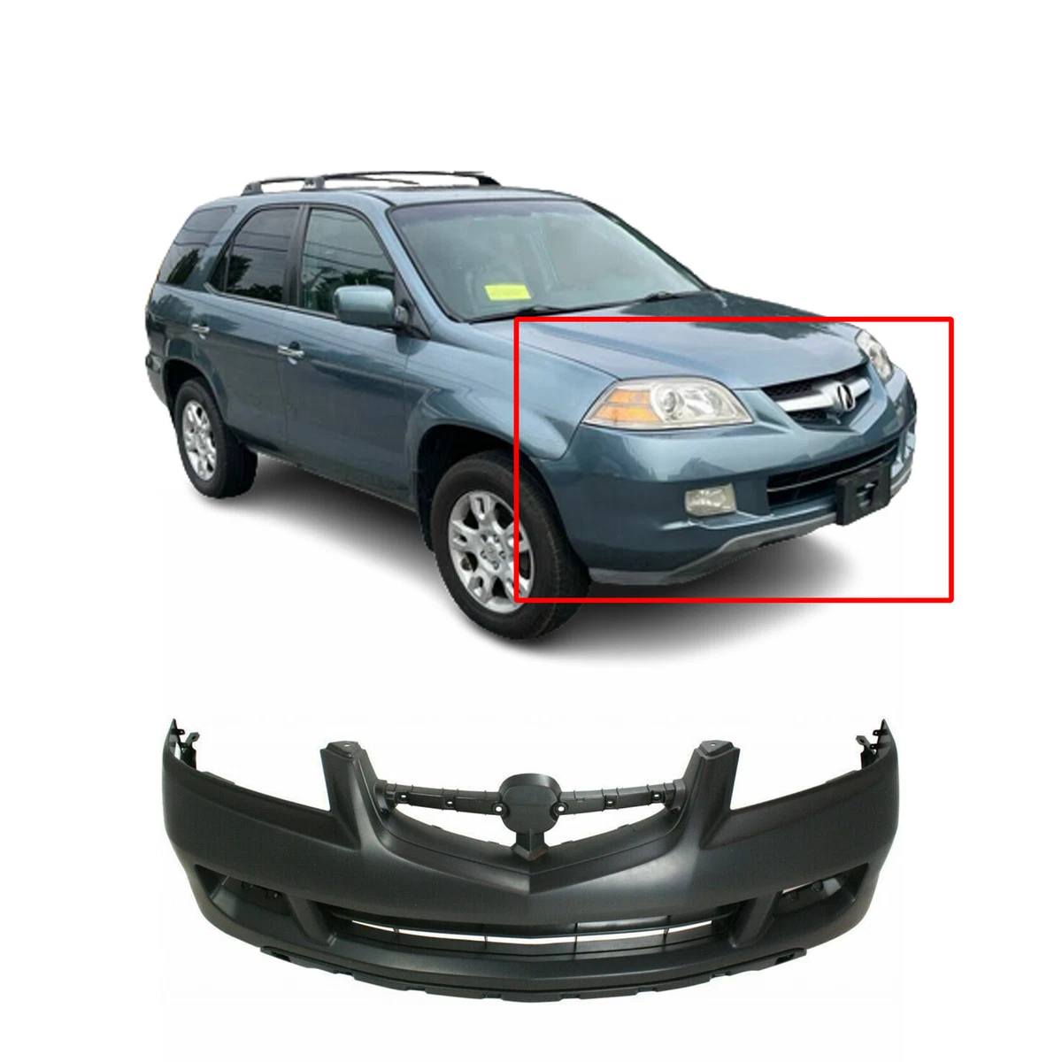 2004 acura mdx front bumper deals