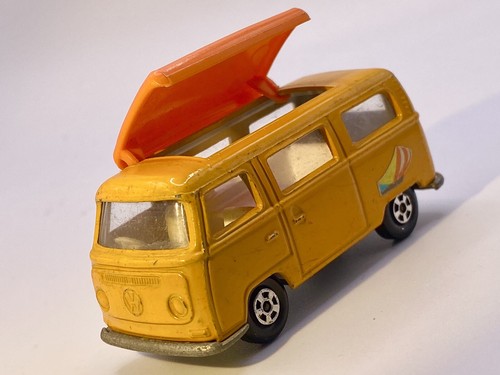 Matchbox🔥Lesney Superfast 1970 Volkswagen Vw Camper Dormobile - Orange