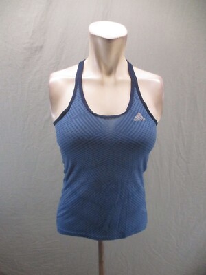 ADIDAS SUPERNOVA Size S Womens Stretch Breathable Athletic Racer Back Tank 452