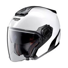 CASCO JET NOLAN N40-5 06 SPECIAL N-COM - 15 PURE WHITE - TAGLIA XS
