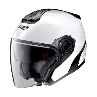 NOLAN N40-5 06 SPECIAL N-COM JETHELM - 15 PURE WHITE - GRÖSSE XL