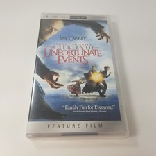 PSP PlayStation Video Lemony Snicket's A Series of Unfortunate Events NEW SEALED