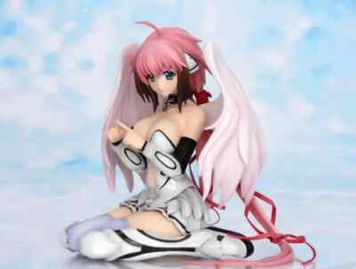      Anime Heaven's Lost Property Icarus Sitting PVC Figure Statue New No Box