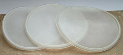 Vtg Tupperware/ Tupper Seal Replacement Lids/ # 229/ Lot of 3