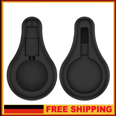 Silikon-Ladegerät-Schutzhülle mit Kabelaufwicklung für Oura Ring Gen3 (schwarz)