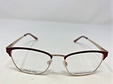 LENTON  RUSBY EYEGLASSES FRAME LR5019 610 52-16-140 04/21 BERRY FULL RIM DH00