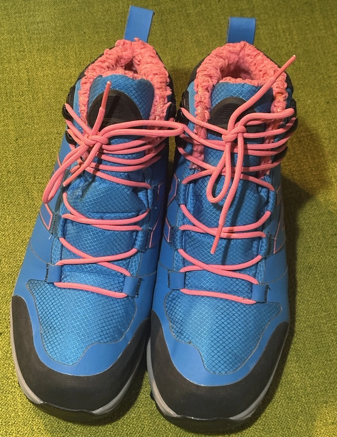 7 US 5 UK NEW BALANCE 1099 PRIMALOFT stivali da trekking isolati rosa acqua MIGLIA BASSE