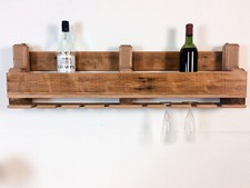 Pensile cucina rastrelliera portabicchieri e bottiglie L.80-100-120cm SU MISURA