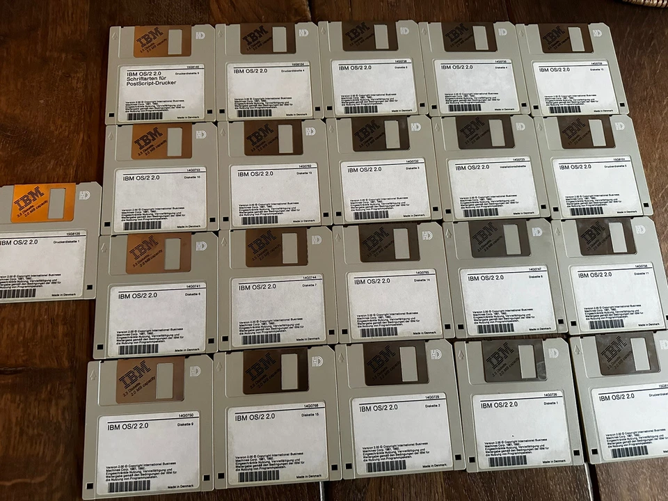 IBM OS/2 2.0 Retro Betriebssystem - Bild 2 von 2