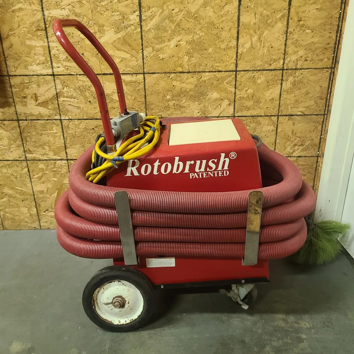Rotobrush Air Duct Cleaning Machine HVAC IAQ HEPA Ductwork Vent Dryer Vacuum