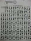 Room Door Key Cichlid Key BB Beard Key Series 1 6 946 No. 1-310