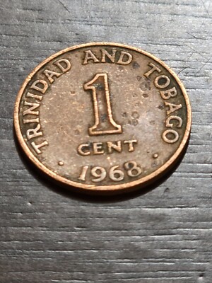 Pair* of Trinidad and Tobago Coins - Vintage & Great Details! | eBay