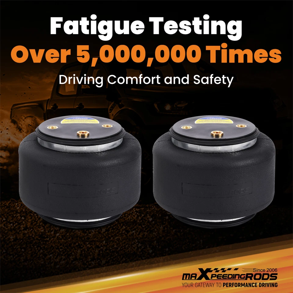 Kit de suspensión de resorte neumático trasero para Chevrolet Express 2500 3500 1996-2023 Foto 2 de 4