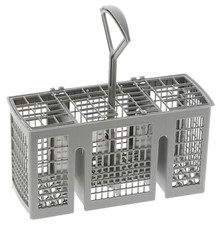 Fits Whirlpool Hotpoint Dishwasher Cutlery Basket Slim Grey Plastic Tray Cage