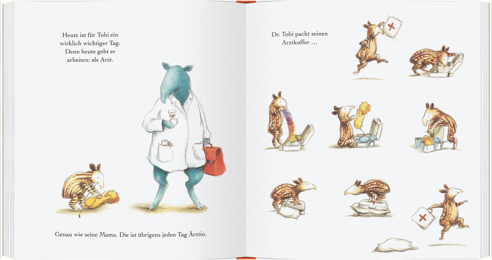 Thumbnail - Doktor Tobis Tierklinik | Ein Tag Krankenhaus | Sharon Rentta | Buch |