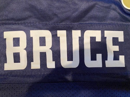 Isaac Bruce #80 St. Louis LA Rams NFL Football Nike Jersey Men's L Large Clean - Picture 17 of 20