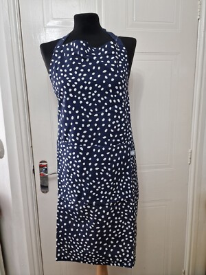 Katy Doodle Blue Navy Schürze Moon Indigo 80x70cm Neu