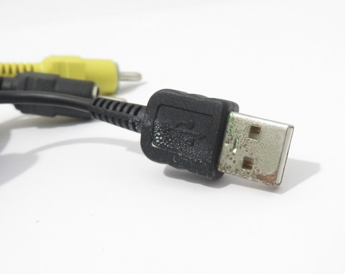 Vintage Genuine OEM Sony DSC-T300 USB+AV Combo Cable - Imagen 4 de 5