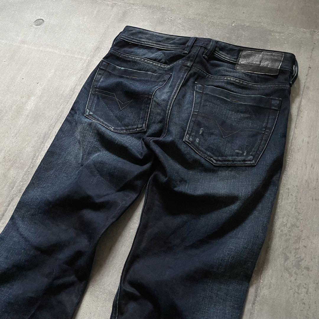 Diesel Men L Y2K Flare Denim Grunge Coating Fade Archive Diesel Men L Y2K Flare Denim Grunge Coating Fade Archive