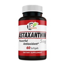 Astaxanthin Powerful Antioxidant Support 5mg 60 caps Made In USA