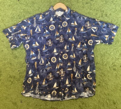 Rare 70 s Vintage KEY WEST x LILY PULITZER x SUZIE ZUZEK Mens Hawaiian Shirt XL