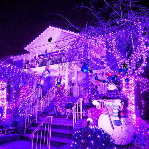 200LED Solar Powered String Fairy Lights Outdoor Garden Wedding Party Xmas Decor - Picture 9 of 10