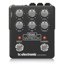 TC Electronic Ampworx Dual Wreck Preamp Pedal