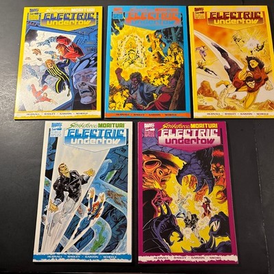 Strikeforce Morituri Electric Undertow 1-5 Complete Set Graphic Novel TPB JL
