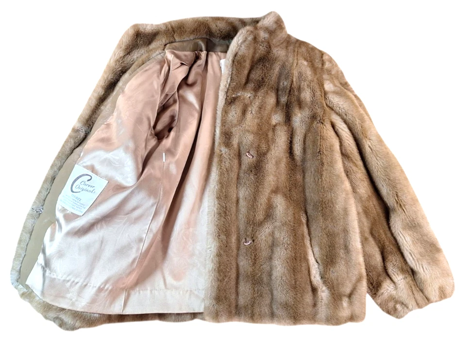 Wm. Abrigo A. Lewis Carrera Originals Tissavel Francés Imitación Piel Talla PEQUEÑO? MEDIANO? Foto 2 de 4