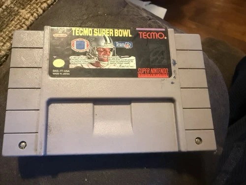 Tecmo Super Bowl SNES Nintendo Edition