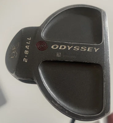 Odyssey DFX 2-Ball Putter / Stahl / 33 Inch / inklusive Schlägerhaube - Bild 1 von 4