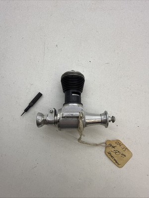 VINTAGE COX SPORTSMAN .15 2 STROKE GLOW NITRO CONTROL LINE AIRPLANE ...