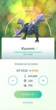 Shiny Kyurem LV 50 With 3 Moves Unlocked